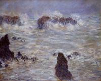 Monet, Claude Oscar - Storm off the Belle-Ile Coast